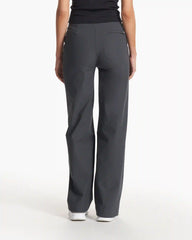 Womens Vuori Meta™ Wideleg Pant | Charcoal