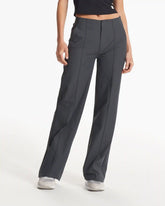 Womens Vuori Meta™ Wideleg Pant | Charcoal