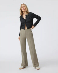 Womens Vuori Meta™ Wideleg Pant | Taupe