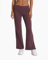 Sedona Wideleg Sweatpant | Chestnut