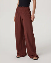 Villa Wideleg Pant - Long | Burnt Sienna