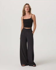 Villa Wideleg Pant | Black