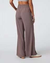 Villa Wideleg Pant | Chocolate