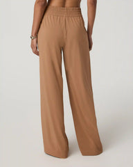 Villa Wideleg Pant | Tobacco Brown