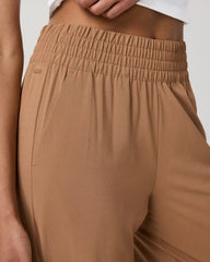 Villa Wideleg Pant - Short | Tobacco Brown