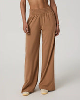 Villa Wideleg Pant | Tobacco Brown