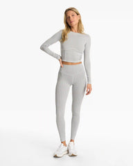 Textured Chilled Out Legging | Houndstooth
