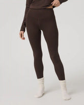 Textured Chilled Out Legging | Java Houndstooth
