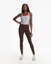 Colorblock Corset Jumpsuit | Mahogany