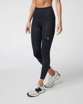 Evolve Zipped Legging | Black