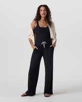 Pose Scoop Jumpsuit | Black