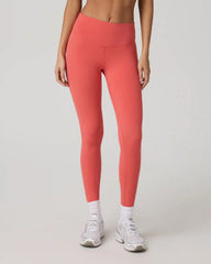 Vuori AllTheForm™ Legging - Short | Bright Coral