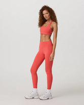Vuori AllTheForm™ Legging - Long | Bright Coral