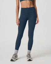 Inversion Rib Legging | Ocean Blue