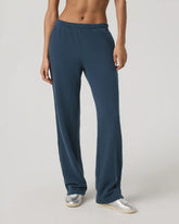 Sedona Straight Leg Sweatpant - Long | Ocean Blue