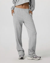 Sedona Straight Leg Sweatpant - Short | Light Heather Grey