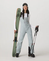 Women's Taika Snow Bib | Blue Haze
