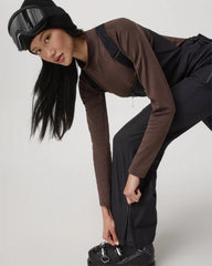 Women's Taika Snow Bib | Black