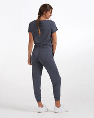 All Day Jumpsuit | Azure Heather