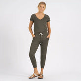 All Day Jumpsuit | Oregano Heather
