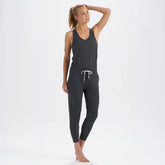 Lux Jumpsuit | Charcoal Heather