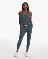Lux Jumpsuit | Stone Heather