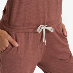 Lux Jumpsuit | Terracotta Heather