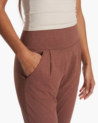 Lux At Ease Pant | Hazelnut Heather
