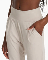 Lux At Ease Pant | Suede Heather