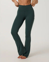 Vuori AllTheFeels™ Slim Flare - Long | Hemlock