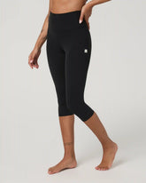 Vuori AllTheFeels™ Crop Legging | Black