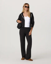 Halo Modern Straight Leg Pant-Long | Solid Black