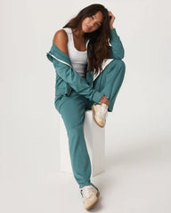 Halo Modern Straight Leg Pant-Short | Bluegrass Heather