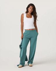 Halo Modern Straight Leg Pant-Long | Bluegrass Heather