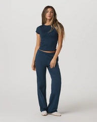 Halo Modern Straight Leg Pant | Blue Coast Heather