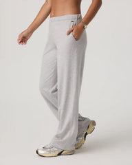 Halo Modern Straight Leg Pant-Long | Pale Grey Heather