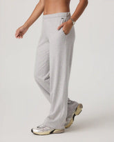 Halo Modern Straight Leg Pant-Short | Pale Grey Heather