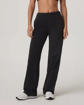 Halo Modern Straight Leg Pant | Solid Black