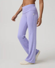 Halo Foldover Pant | Hyacinth Heather