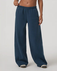 Restore Ultra Wideleg Sweatpant | Ocean Blue