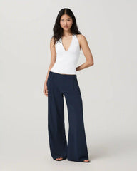 Villa Wideleg Trouser | Ink