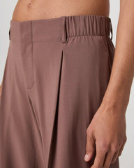 Villa Wideleg Trouser - Short | Sable