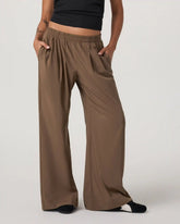 Villa Vibes Wideleg - Short | Espresso