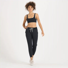Lux Rib Performance Jogger | Midnight Heather