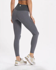 Lux Rib Studio Legging | Heather Grey