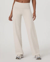 Granite Foldover Straight Leg | Oatmeal Heather