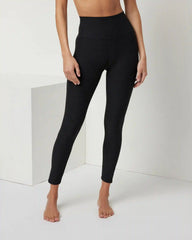Clean Elevation Legging | Black Heather