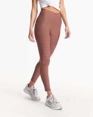Clean Elevation Legging | Hazelnut Heather