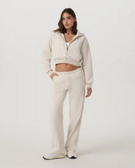 Restore Straight Leg Sweatpant-Long | Bone Heather