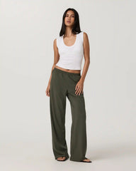 Villa Everyday Wideleg - Long | Army